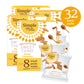 Simple Mills Snack Packs Honey Cinnamon Sweet Thins, Paleo Friendly, 6.5 oz (Pack of 4)