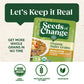 SEEDS OF CHANGE Organic Super Grains Indian Style Side Dish, 8 OZ Pouch (Pack of 6)