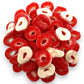 Enhanced Strawberry Rings -1.5 Lbs Delicious Strawberry Flavor Soft Sweet Gummy Rings In Resealable Bag, Perfect For Snacks, Parties And Gifts - Indulgent Strawberry Gummy Rings For Sweet Tooth Cravings For Kids And Mature-Themeds(24 Oz)