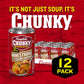Campbell'S Chunky Soup, Minestrone With Italian Sausage, 18.8 Ounce (Pack Of 12)