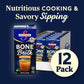 SWANSON S Chicken Bone Broth, 32 oz Resealable Carton, Pack of 12, 2 Pound