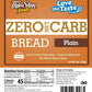 Thinslim Foods Zero Net Carb Keto Bread | Low Carb Bread | Plain (Pack Of 2) + Everything Bagel 6Pack (Pack Of 2) + Pizza Crust