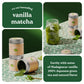 Chamberlain Coffee Vanilla Matcha Green Tea Powder - Madagascar Vanilla + Ceremonial Grade Matcha - Hot Or Iced - Organic, Vegan
