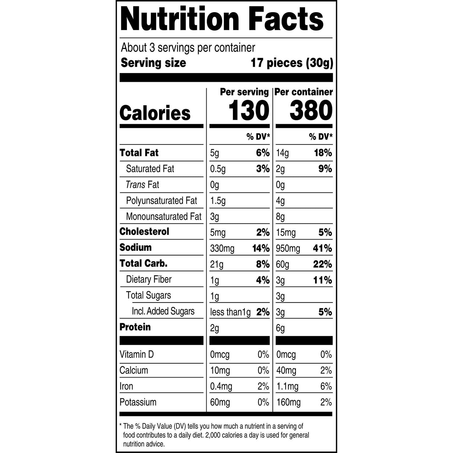Quaker Popped Rice Crips, Gluten Free, Ranch, Small Bag, 3.03 Ounce