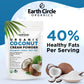 Earth Circle Organics Organic Coconut Cream Powder, Vegan, No Added Sugar, 16 Ounce