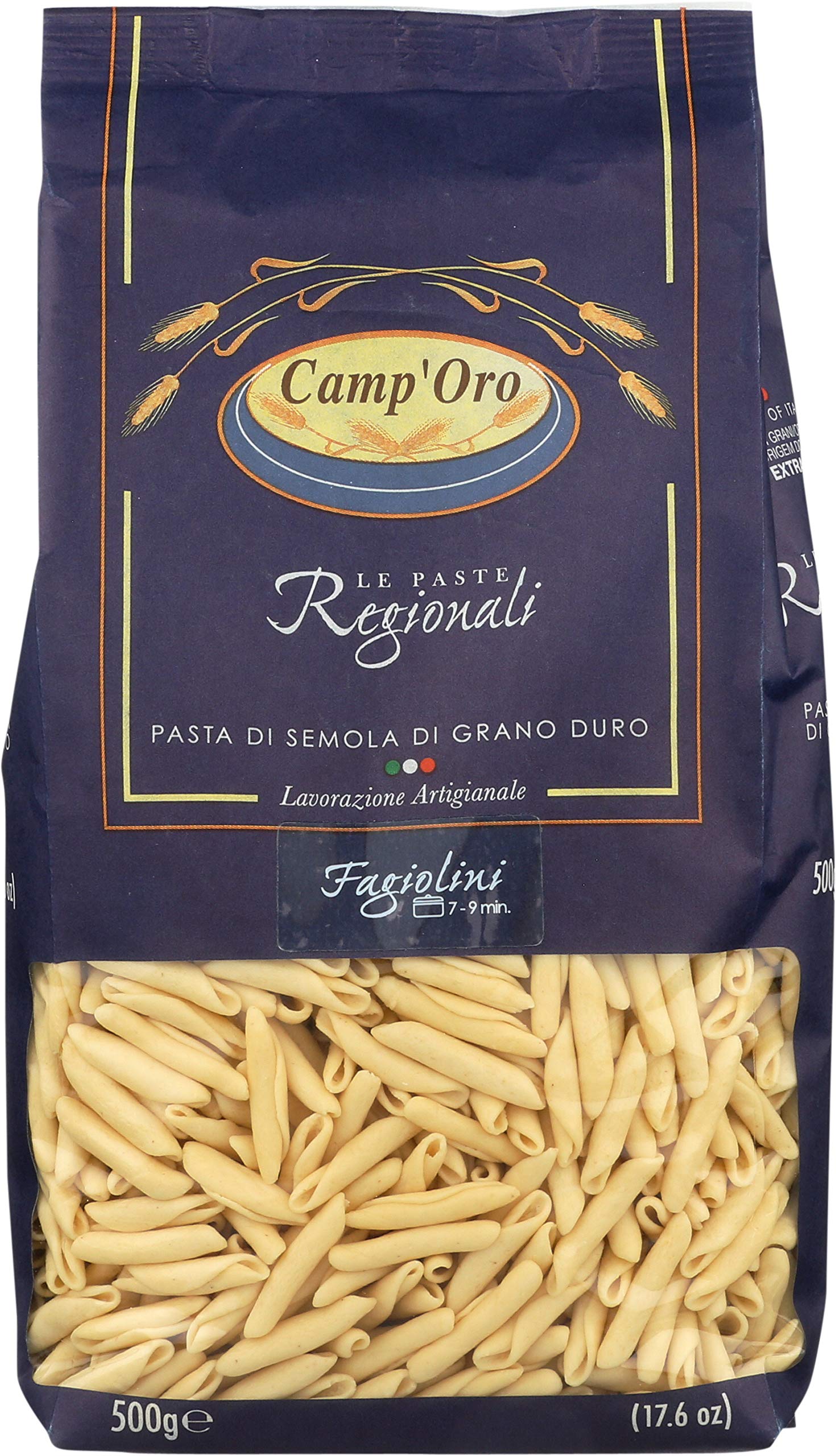 Camp'Oro Le Regionali Fagiolini Pasta Pack Of 4 Bag