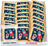 Space Themed Cookies Individually Wrapped Bulk | Outer Space Astronaut Planets Rocketship | Party Favors 24 Pack for Kids Birthd
