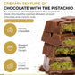 Chobella Chocolate Bar with Pistachio and Phyllo Dough, 7 oz Gift Box