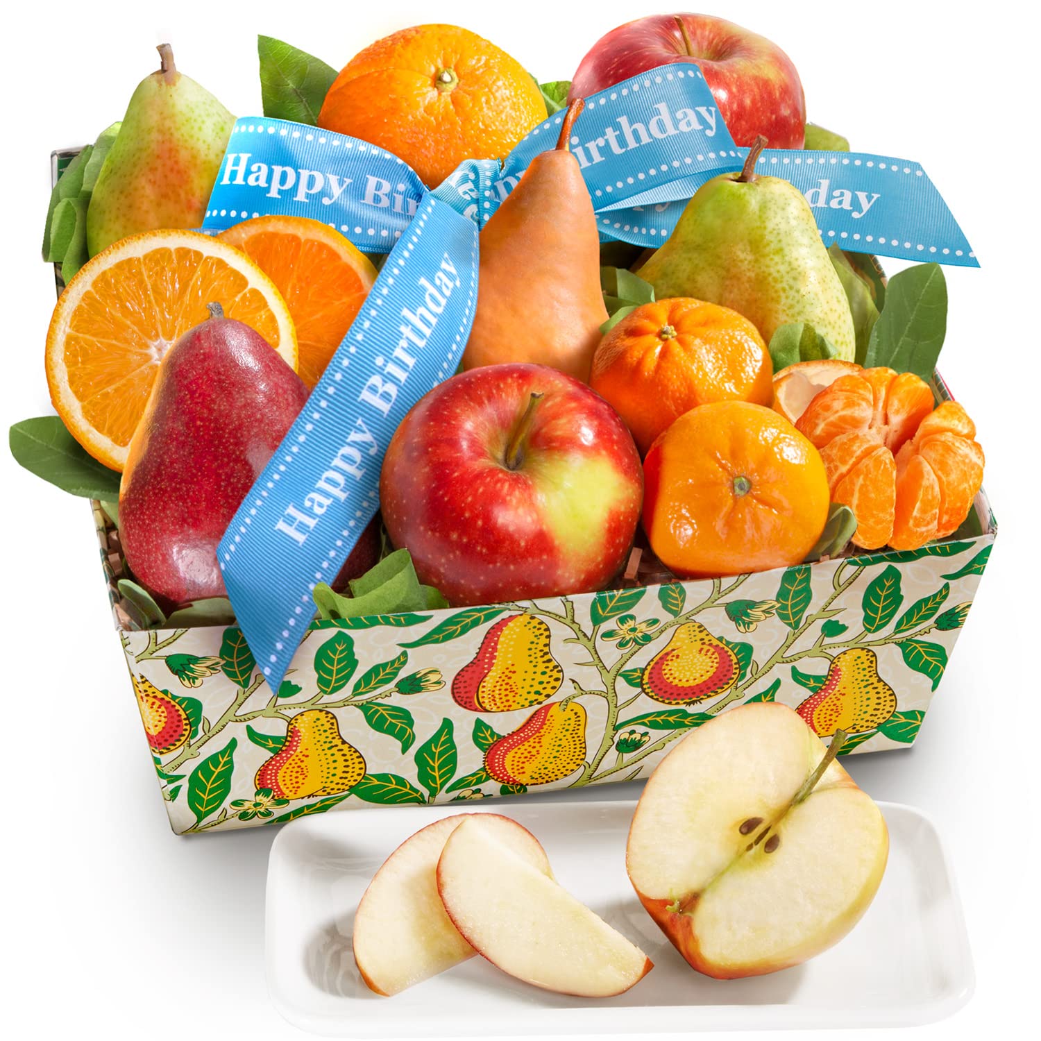 A Gift Inside Happy Birthday Fruit Favorites Basket