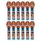 Pop Ups! Football Lollipop Holder - 12 Lollipops With Cases - Individually Wrapped Candy Party Favors - Football Candy - Bulk Se