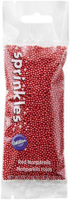 Wilton RED Sprinkles 1OZ