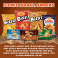 Osem Bissli BBQ Flavored Crunchy Wheat Snack -No Food Coloring or Preservatives, 2.5 Ounce Bags (Pack of 10)
