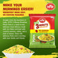 MTR 3minute Poha - Ready-to-Cook Mix - Authentic Indian Food in Just 3 Minutes - 100% Vegetarian - No Added Preservatives - Just