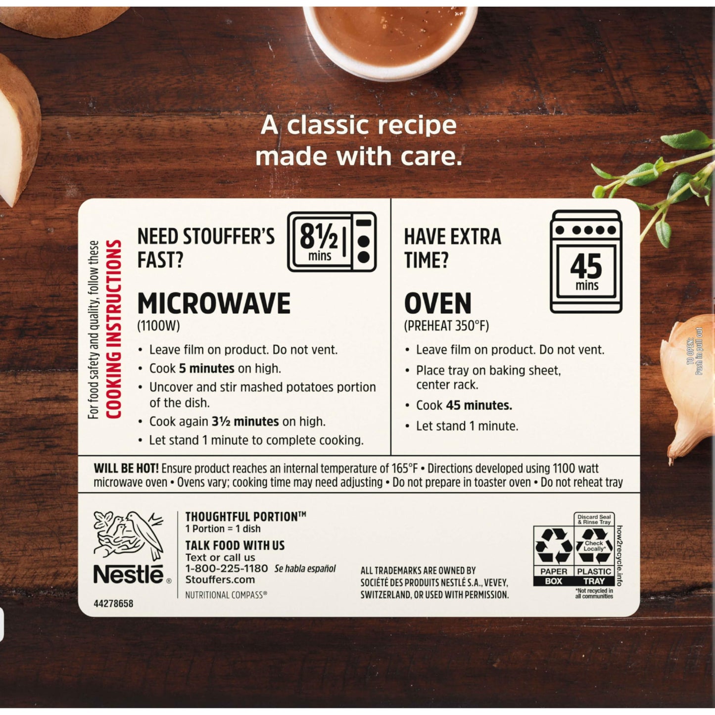 Stouffers Roast Turkey Dinner Frozen Meal