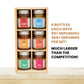 Bbq Rub Gift Set - Spice Gift Set In Enhanced Wooden Box - Great Grilling Gift For Fathers Day, Christmas, Birthday For Him, Dad, Men, Or Her - Unique Barbecue Seasonings (Set Of 6)