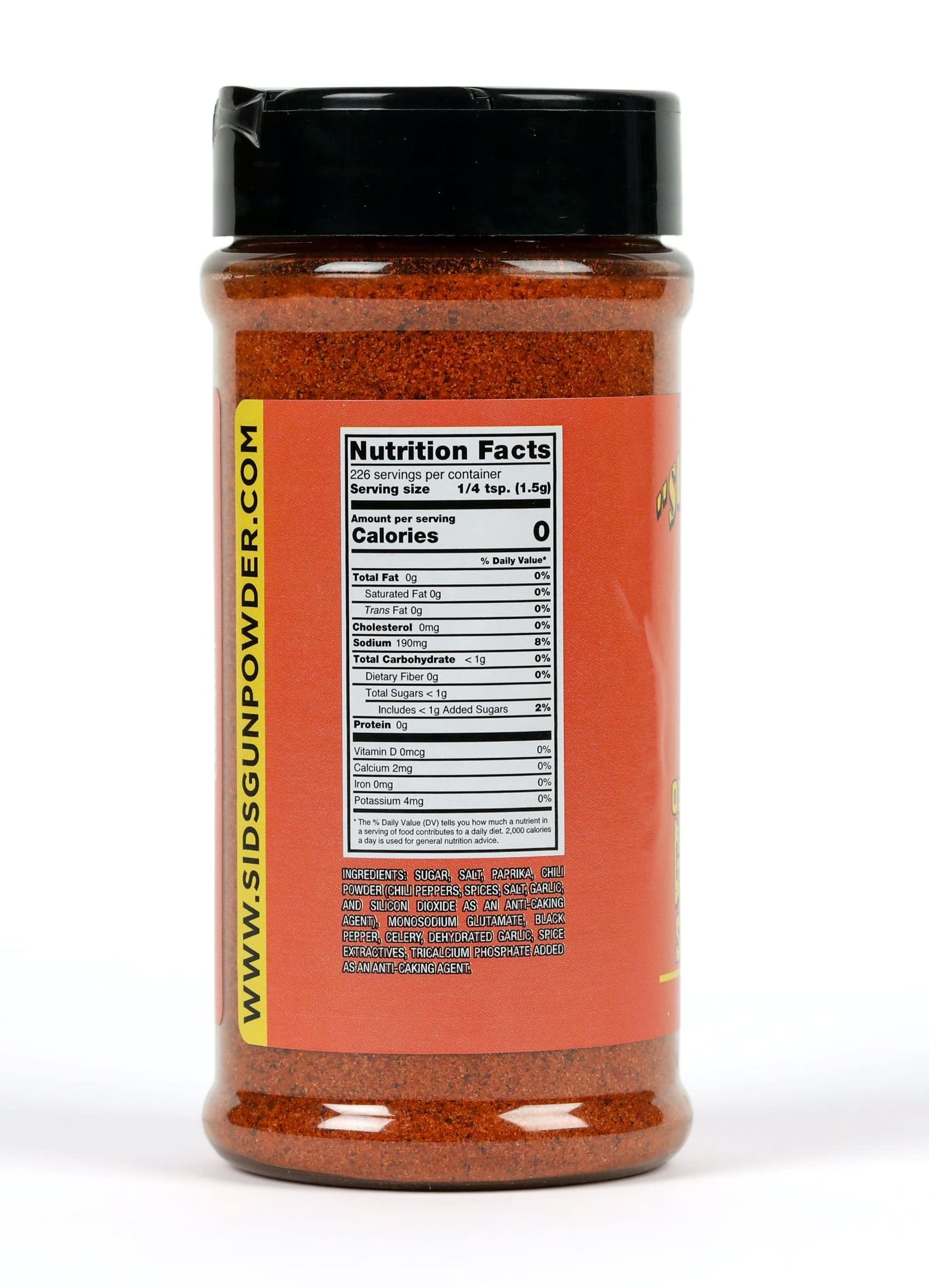 Sure Shot Sid'S Original Bbq Gunpowder Seasoning 12Oz