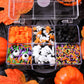 Halloween Sprinkles for Cake Decorating - 6.53 oz Edible Candy Eyes  Pumpkin  Ghost  Spider  Confetti  Nonpareils Sprinkle Mix  Cupcake Cookie Decorations for Fall Halloween Party