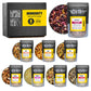 Tiesta Tea - Herbal & Rooibos Tea Dry Flight Sampler, Premium Loose Leaf Tea - Herbal, Rooibos, Hibiscus & Turmeric Tea - 8 Rese