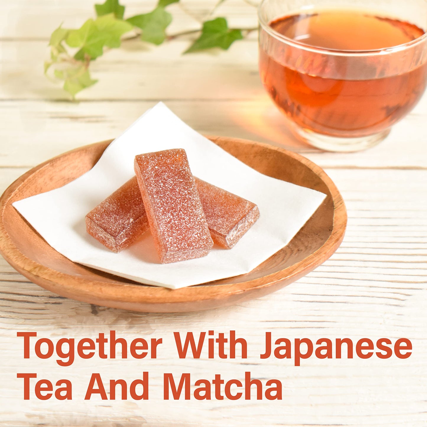 YAMASAN KYOTO UJI Jelly Fruit Mochi, Japanese Traditional Candy, individually wrapped, Artisanal Handworks, Juicy Strawberry, 30