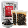 Soeos Salted Black Bean Spiced, 15.9 oz (226g*2 Pack), Chinese Fermented Black Beans, Flavor Enhancer for Stir-Fries, Stews, and