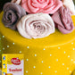 Bakers Choice Yellow Fondant Icing, 4 oz. Ready to Use Cake Decorating Frosting, Easy to Roll, Dairy Free, Nut Free