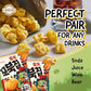 K-Munchies Orion Turtle Chips - 3 Packs Of 80-Gram Flaming Mala Flavor Korean Chips - Savory, Tasty, Crispy Korean Corn Snacks -