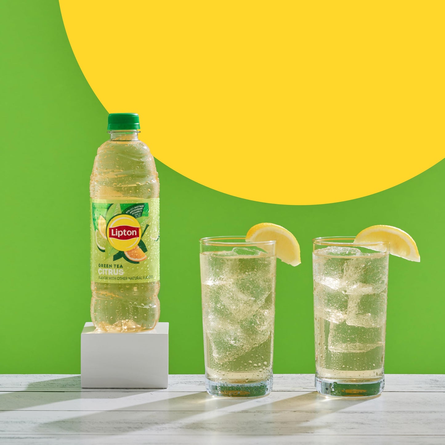 Lipton Green Tea Citrus, 16.9 Fl Oz Bottles (Pack Of 12)