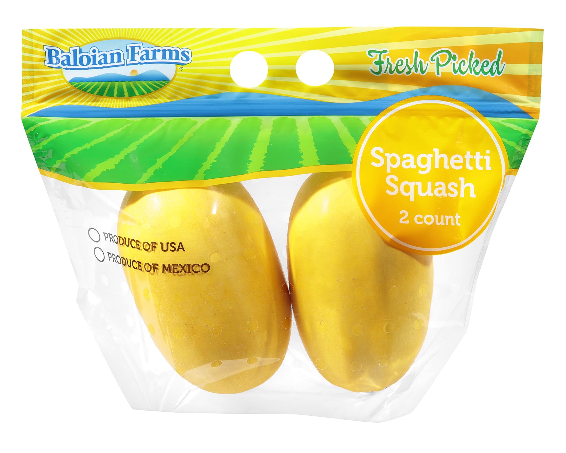 Baloian Farms Spaghetti Squash, 2 Ct