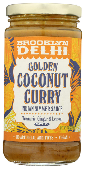 Brooklyn Delhi Golden Coconut Curry 12 Oz (Pack of 6)