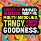Trolli Sour Brite Crawlers, Candy, Cherry-Lemon, Strawberry-Grape & Orange-Lime, Sweet And Sour, Gummy Worms, 28.8 Oz