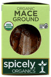 Spicely Organic Mace Powder 0.30 Ounce Ecobox Certified Gluten Free