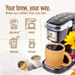 Vitacup Keto Max Dark Roast Coffee Pods, Ketosis & Energy, Butter, Mct Oil, Turmeric, B Vitamins, D3, All-In-One Keto Recyclable Single Serve Pod Compatible W/Keurig K-Cup Malt-Inspired,72 Ct