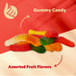 Mini Gummy Worms Candy, Assorted Fruit Flavors, 1-Pound Pack
