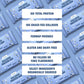 Justnosh ?D?Ouble Chocolate Chip Collagen Protein Bars – 15G Protein, 10G Collagen | Gluten & Dairy Free, Low Fodmap, Seed Oil Free (12 Pack)
