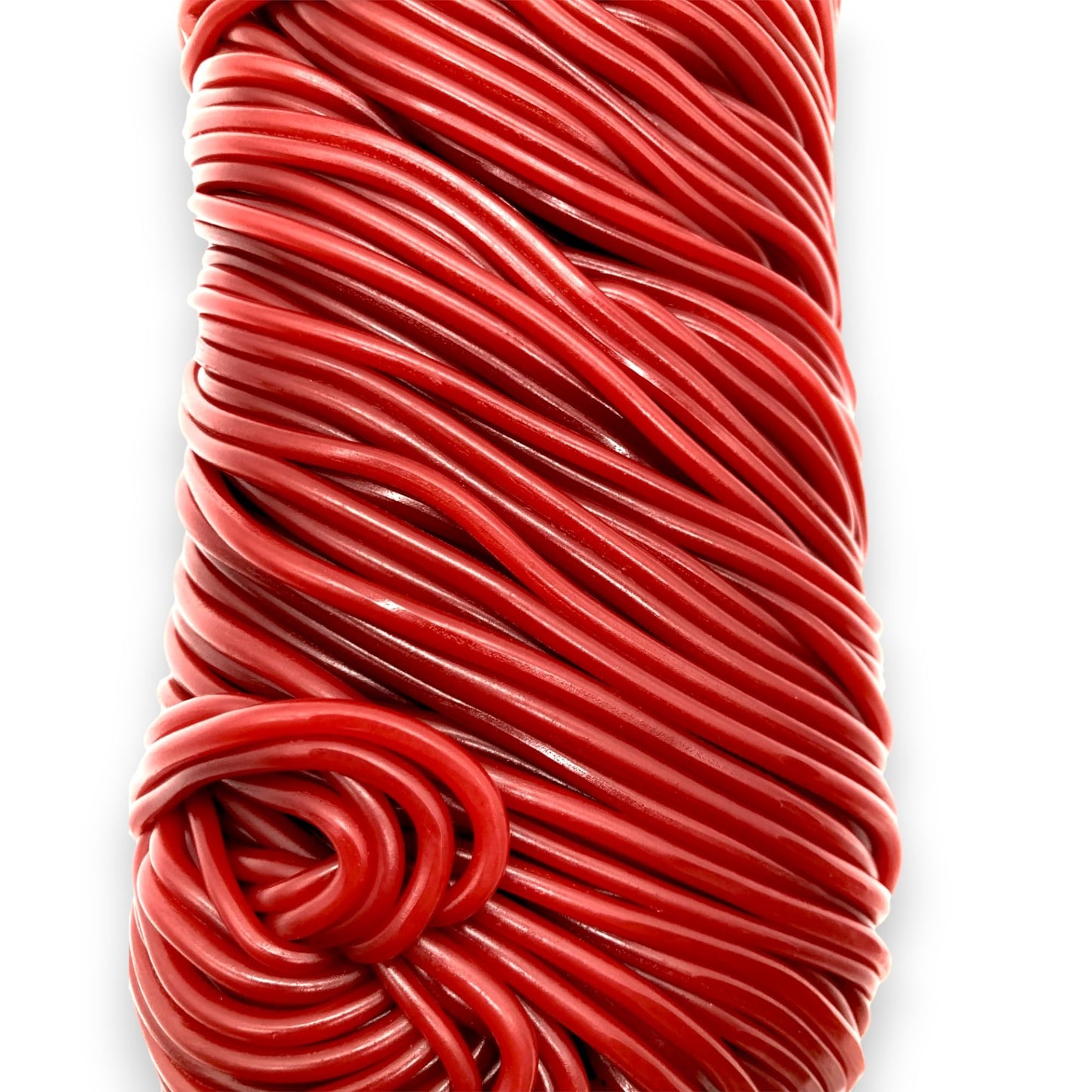 Premium Strawberry Licorice Laces Candy-2 Lbs Delectable Red Licorice Candy Made With Natural Strawberry Flavor - Perfectly Swee
