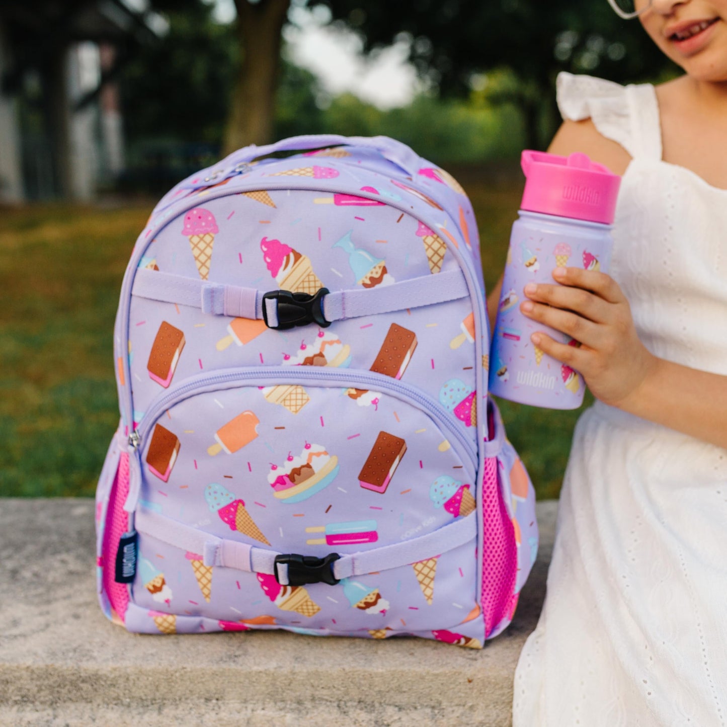 Wildkin Kids 14 Oz Reusable Bpa-Free Stainless Steel Water Bottle With Leak Proof Lid For Boys & Girls, Insulated, Durable, And