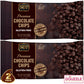 DOUzzle Gluten Free Dark Chocolate Chips for Baking - Premium 60% Cocoa Bittersweet (9 OZ - Pack of 2) Kosher for Passover Food 