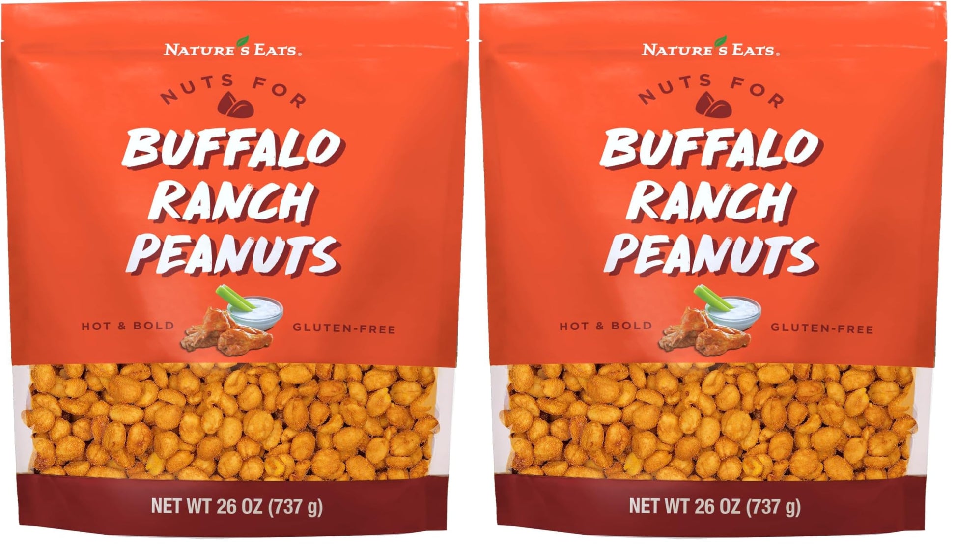 Buffalo Ranch Peanuts 26oz (Pack of 2)