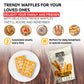 Oldsoul Trendy Waffle & Pancake Mix | Bubble Belgian Cone | Natural Ingredients | Easy Preparation | Reach Vanilla Flavor | 3 Lb