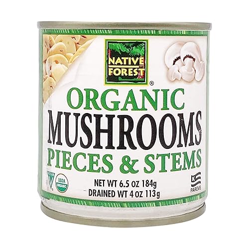 Native Forest Mushroom Pieces and Stems 4 oz