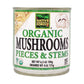 Native Forest Mushroom Pieces and Stems 4 oz