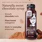 Date Lady Chocolate Syrup | Sweetened Only with Dates | Organic  Vegan  Kosher and Dairy Free | Drizzle on Ice Cream  Pour on Pancakes or Grab a Spoonful! | 1Squeeze Bottle (17oz)