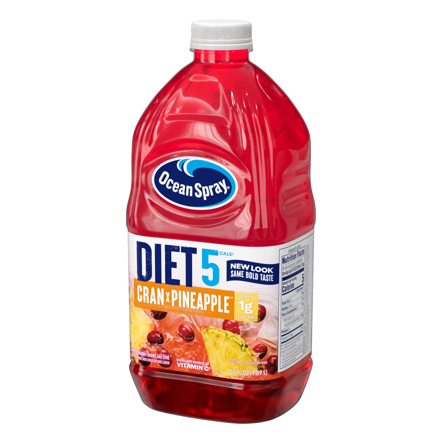Ocean Spray Diet Cran-Mango Cranberry Mango Juice Drink  64 Fl Oz Bottle (Pack of 8)