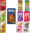 Pocky Variety Pack (Japanese Snack Pocky Chocolate Biscuit Sticks Set of 10 Flavor Variety Pack (Pack of 10) Gift with Planet Al