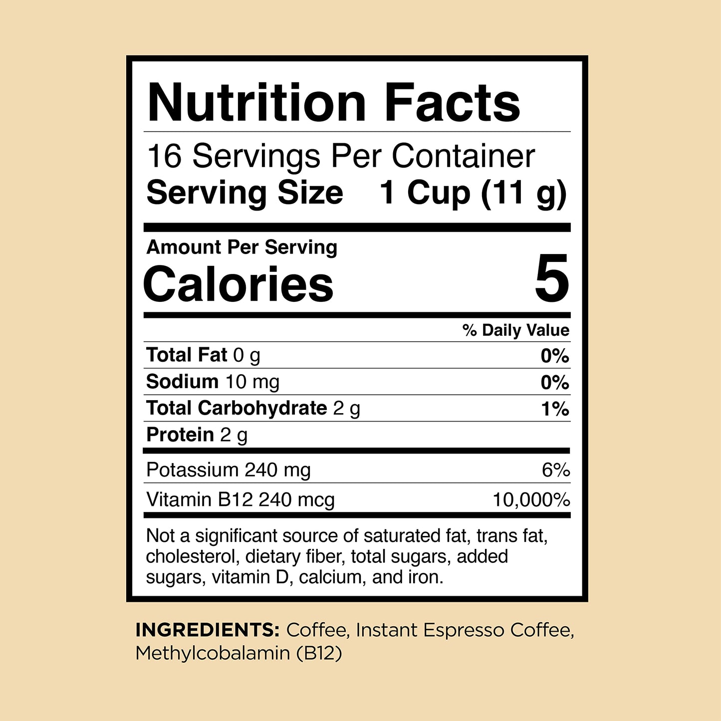 VitaCup Extra Shot Strong Coffee Pods  Bold & Intense Dark Roast w/Espresso Shot  High Caffeine  Vitamin B12  Antioxidants  Recyclable Single Serve Pod Compatible with Keurig K-Cup malt-inspired  64ct