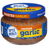 Spice World Roasted Minced Garlic - 4oz Garlic Container - Ready-to-Use Seasonings for Cooking, Reduce Prep Work and Easily Add 