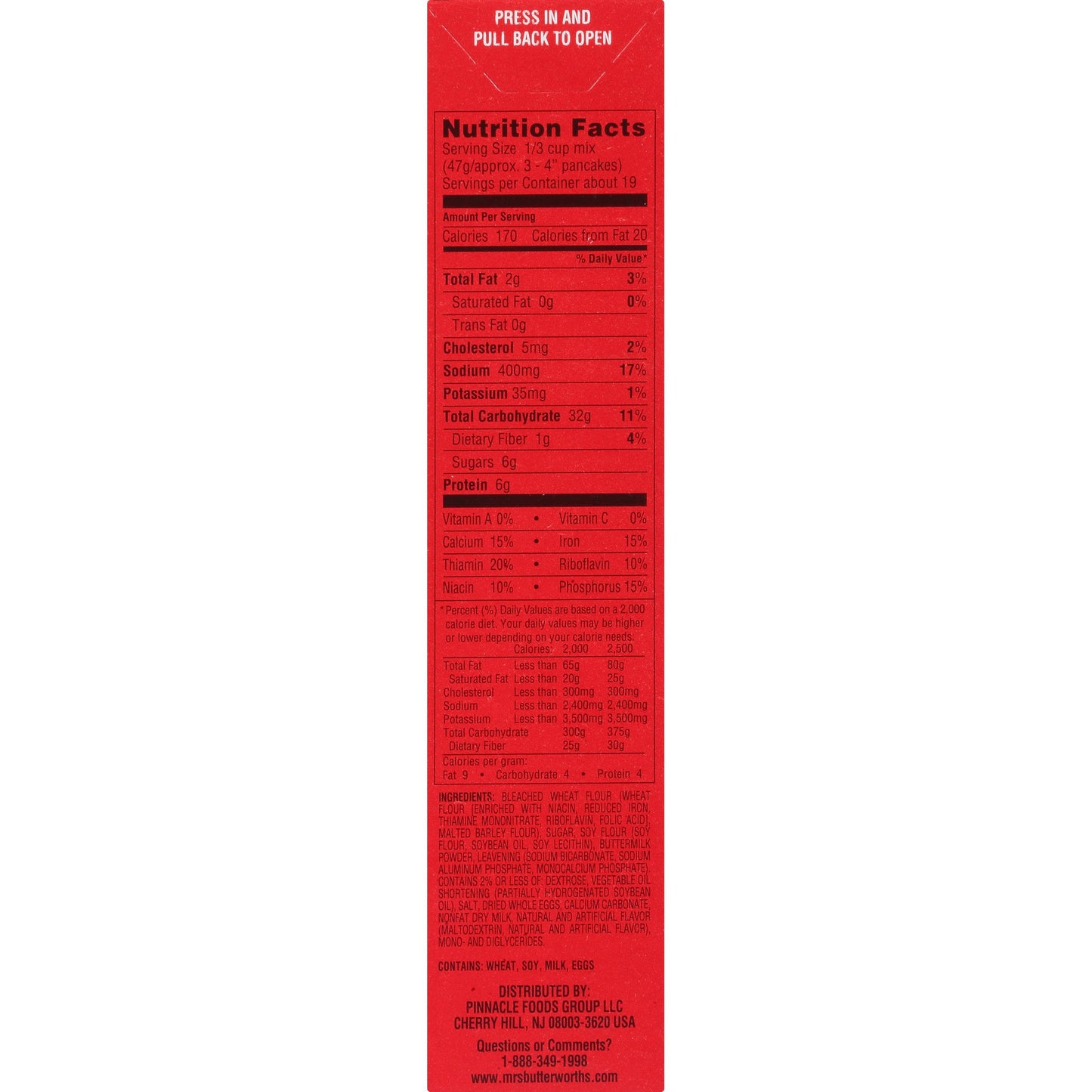 Mrs Butterworth'S Buttermilk Complete Pancake & Waffle Mix 32 Oz (Pack Of 12)