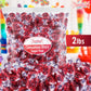 SWEETSIDE CANDY CO. Sugar Free Cinnamon Hard Candy, 2lb Pack, Individually Wrapped, Great Tasting Bulk Candy
