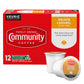 Community Coffee Caramel Cookie Butter Flavored Medium Roast K-Cup Coffee Pods, 12 Count