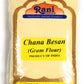 Rani Chana Besan (Chickpeas Flour, Gram) 64Oz (4Lbs) 1.81Kg Bulk ~ All Natural | Vegan | Gluten Friendly | Non-Gmo | Indian Origin